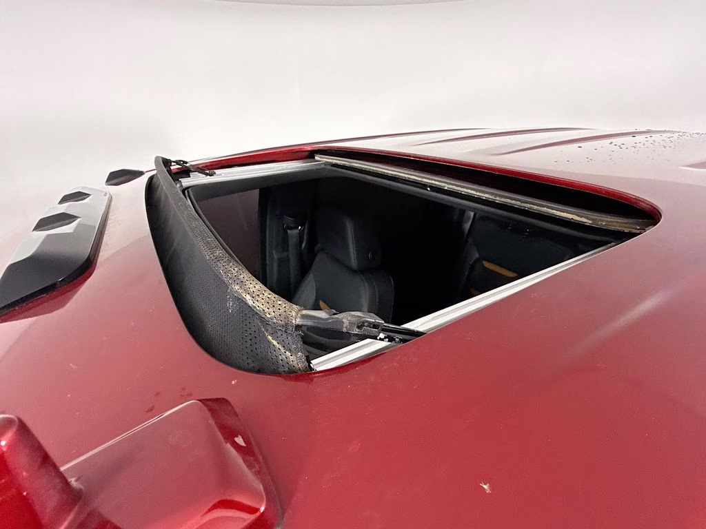 2025 Volcanic Red Tintcoat GMC Sierra 2500HD AT4 4X4 Truck