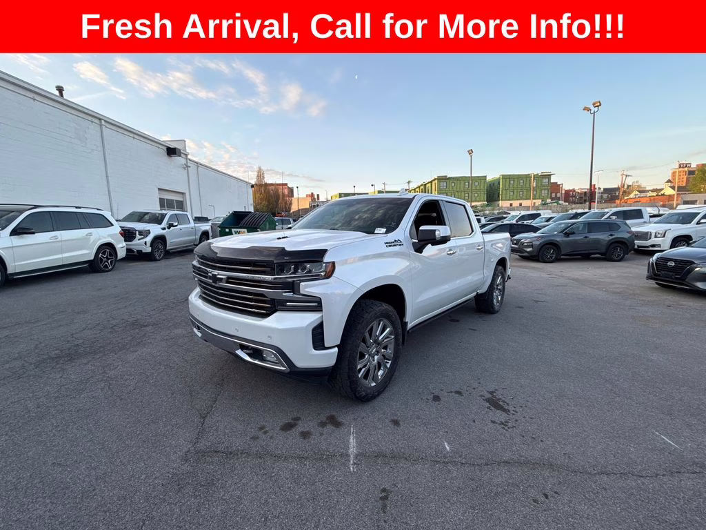 2019 Iridescent Pearl Tricoat Chevrolet Silverado 1500 High Country 4X4 Truck