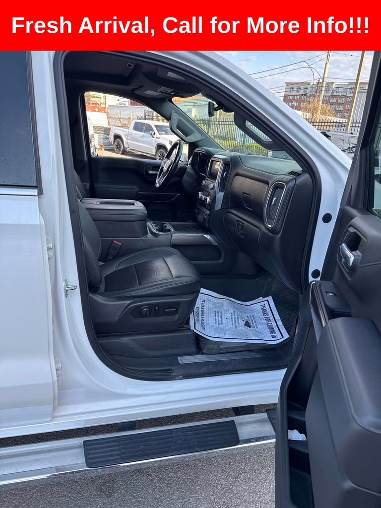 2021 White Frost Tricoat GMC Sierra 1500 SLT 4X4 Truck