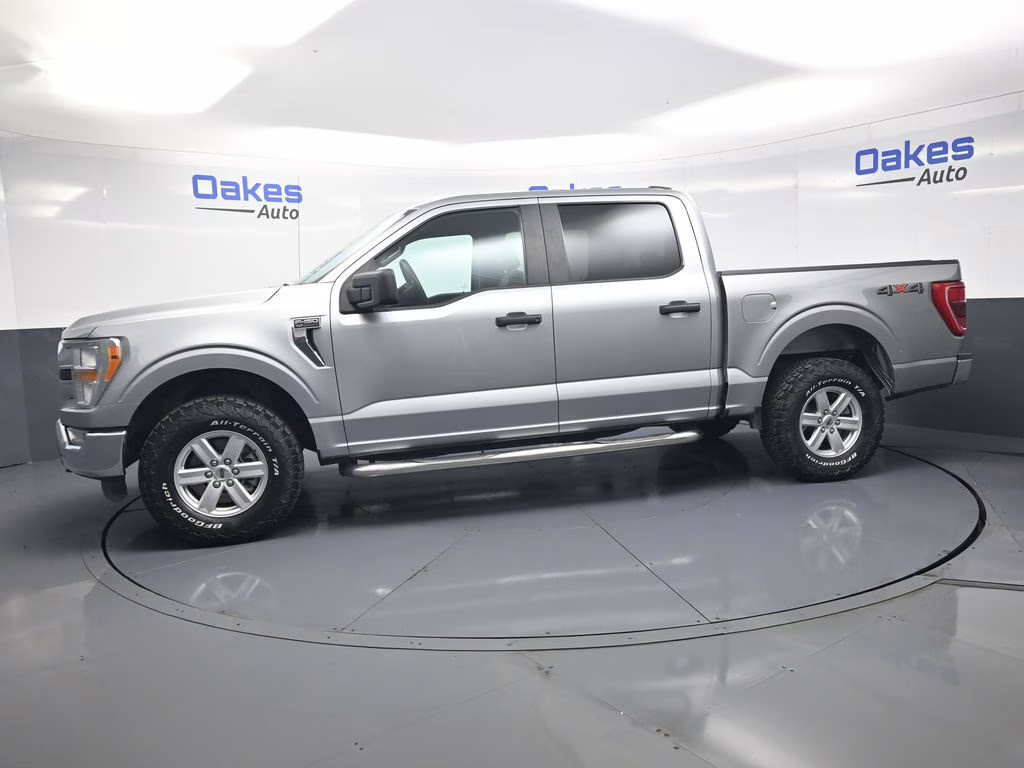 2021 Silver Metallic Ford F-150 XLT 4X4 Truck