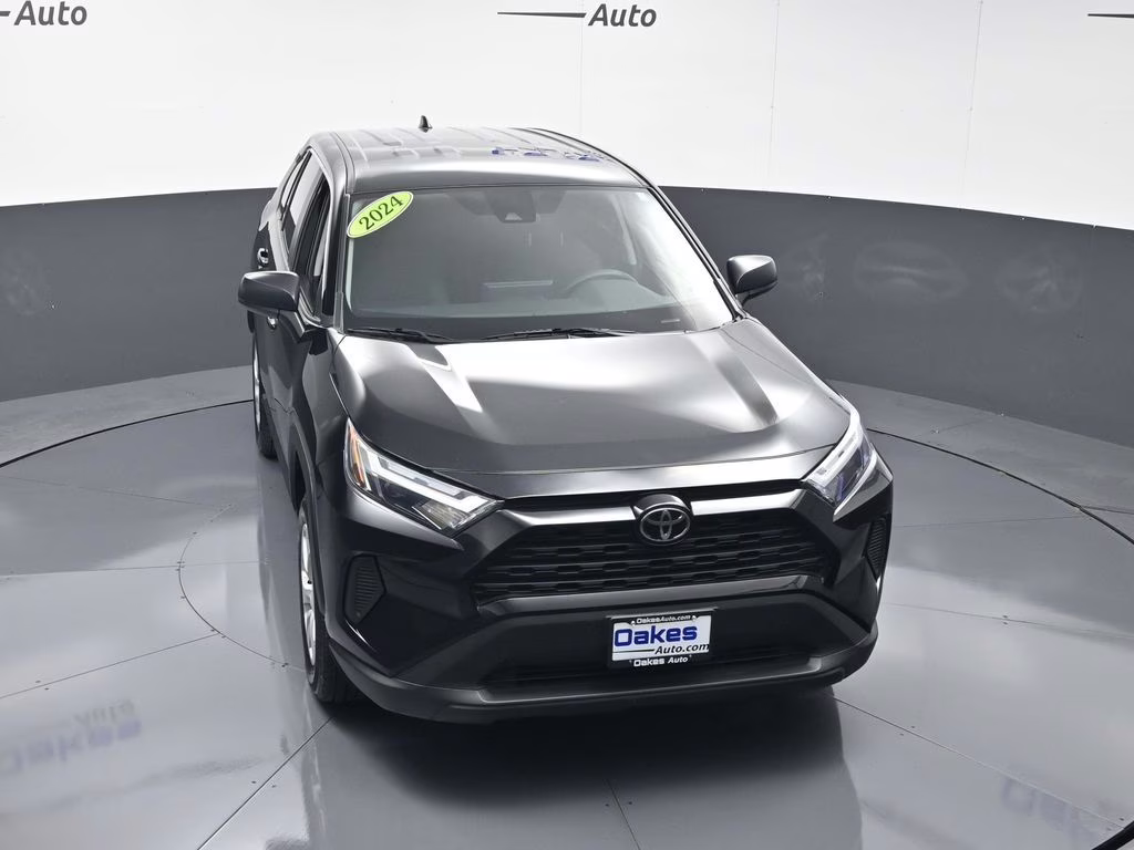 2024 Midnight Black Metallic Toyota RAV4 LE AWD SUV