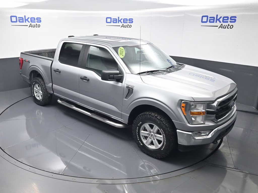 2021 Silver Metallic Ford F-150 XLT 4X4 Truck