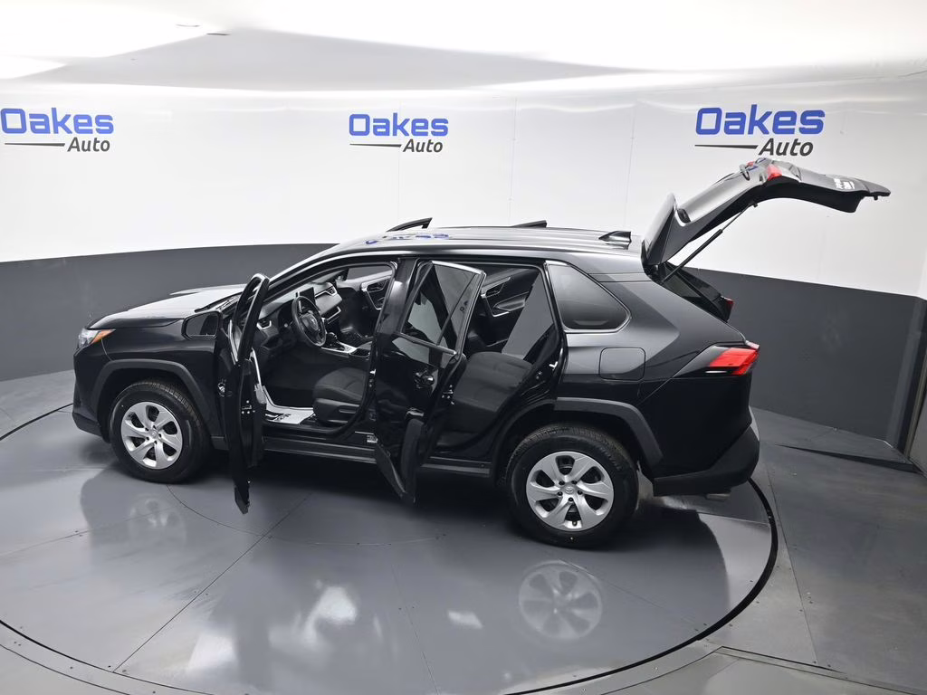 2024 Midnight Black Metallic Toyota RAV4 LE AWD SUV