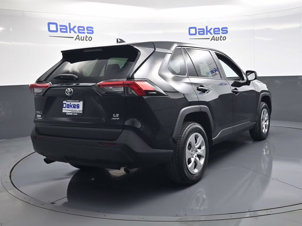 2024 Midnight Black Metallic Toyota RAV4 LE AWD SUV