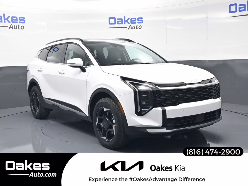 2026 Glacial White Pearl Kia Sportage EX AWD SUV