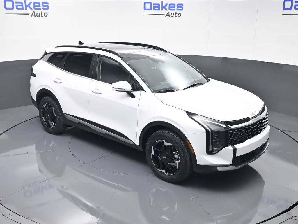 2026 Glacial White Pearl Kia Sportage EX AWD SUV