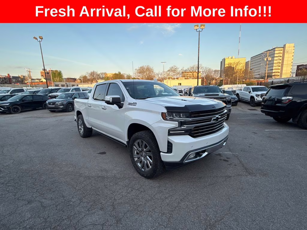 2019 Iridescent Pearl Tricoat Chevrolet Silverado 1500 High Country 4X4 Truck
