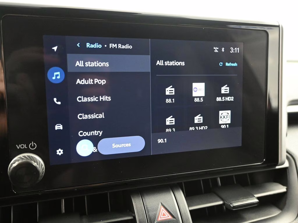 2025 Pearl Toyota RAV4 Hybrid XLE AWD SUV
