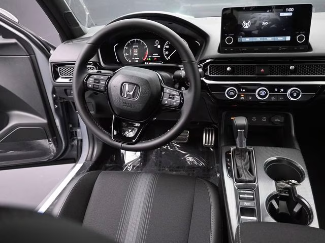 2026 Urban Gray Pearl Honda Civic Sport FWD Hatchback