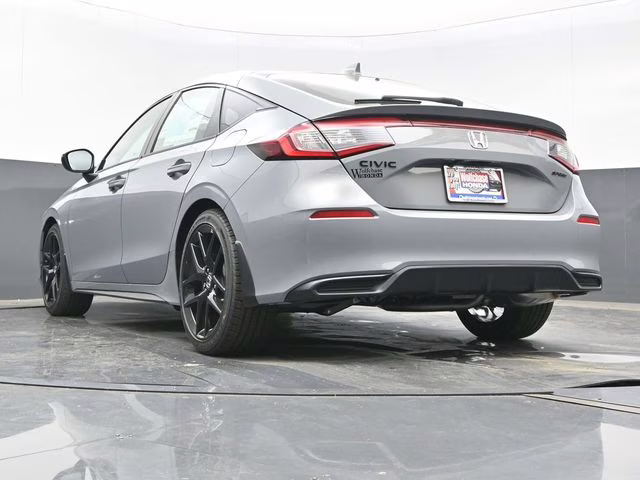 2026 Urban Gray Pearl Honda Civic Sport FWD Hatchback