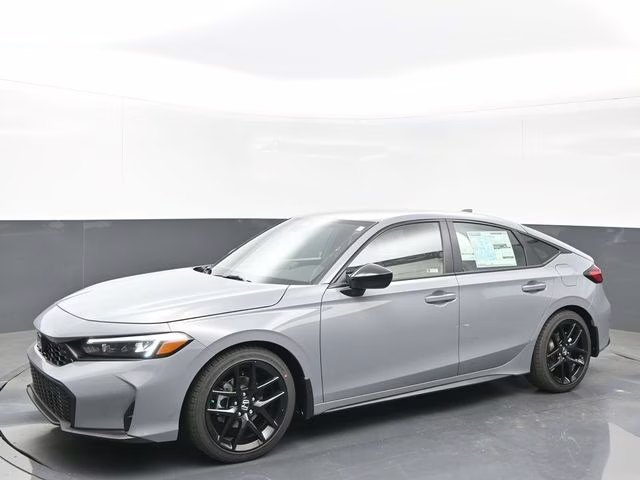 2026 Urban Gray Pearl Honda Civic Sport FWD Hatchback