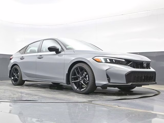2026 Urban Gray Pearl Honda Civic Sport FWD Hatchback