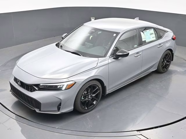 2026 Urban Gray Pearl Honda Civic Sport FWD Hatchback