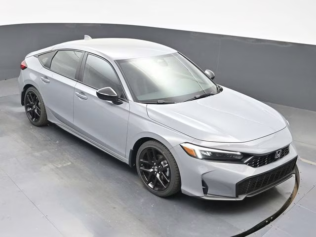 2026 Urban Gray Pearl Honda Civic Sport FWD Hatchback