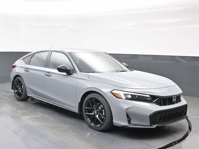 2026 Urban Gray Pearl Honda Civic Sport FWD Hatchback