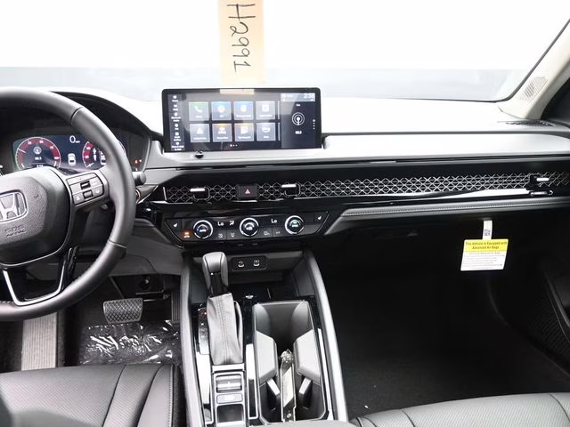 2026 Crystal Black Pearl Honda Accord Hybrid EX-L FWD Sedan