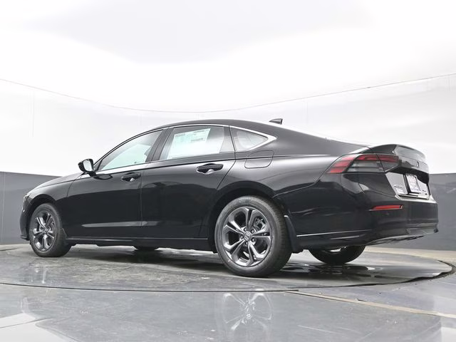 2026 Crystal Black Pearl Honda Accord Hybrid EX-L FWD Sedan