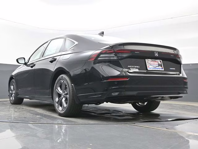2026 Crystal Black Pearl Honda Accord Hybrid EX-L FWD Sedan