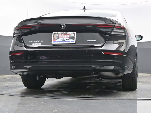 2026 Crystal Black Pearl Honda Accord Hybrid EX-L FWD Sedan
