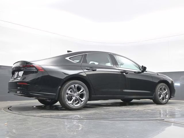 2026 Crystal Black Pearl Honda Accord Hybrid EX-L FWD Sedan