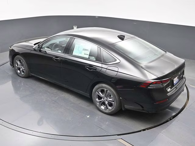 2026 Crystal Black Pearl Honda Accord Hybrid EX-L FWD Sedan