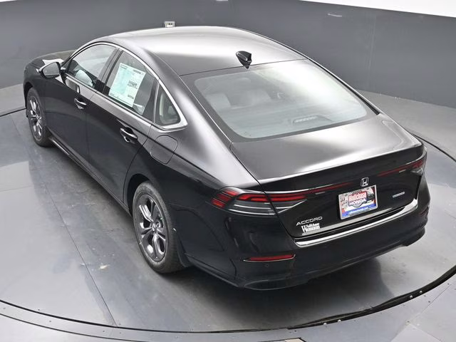 2026 Crystal Black Pearl Honda Accord Hybrid EX-L FWD Sedan