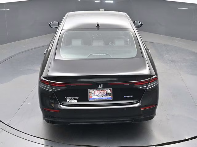 2026 Crystal Black Pearl Honda Accord Hybrid EX-L FWD Sedan