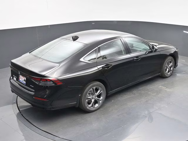 2026 Crystal Black Pearl Honda Accord Hybrid EX-L FWD Sedan