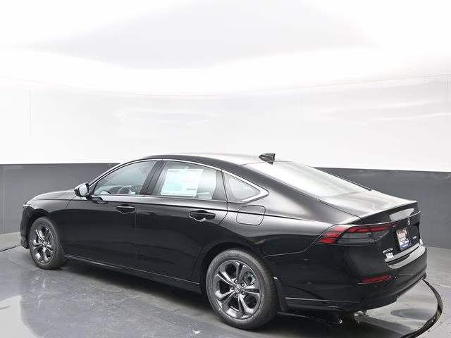 2026 Crystal Black Pearl Honda Accord Hybrid EX-L FWD Sedan