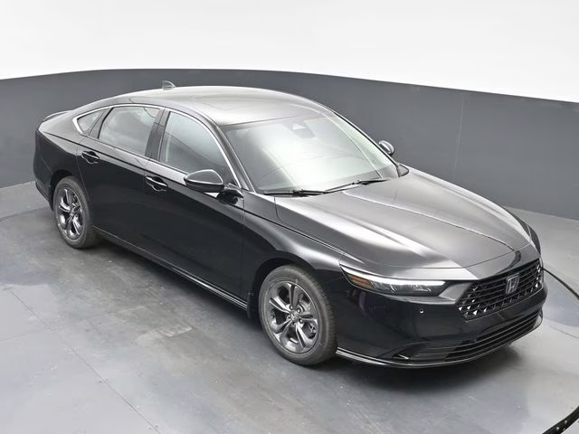 2026 Crystal Black Pearl Honda Accord Hybrid EX-L FWD Sedan