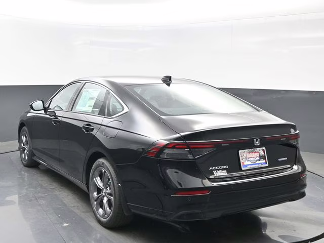 2026 Crystal Black Pearl Honda Accord Hybrid EX-L FWD Sedan