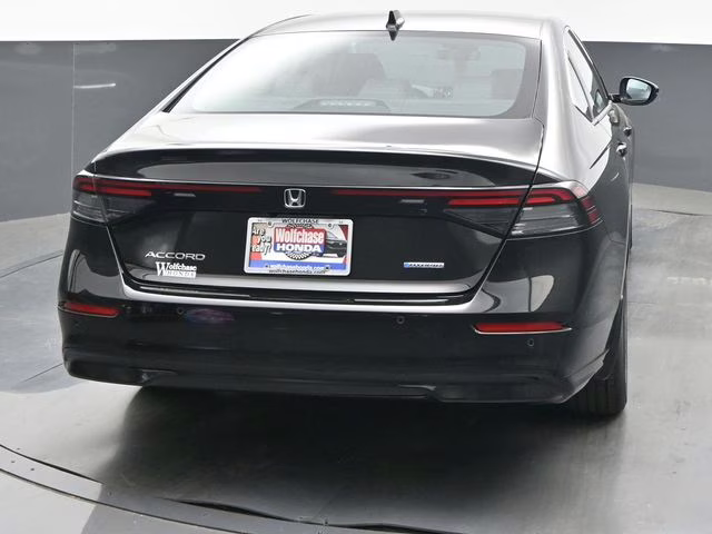 2026 Crystal Black Pearl Honda Accord Hybrid EX-L FWD Sedan