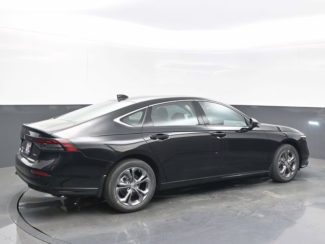 2026 Crystal Black Pearl Honda Accord Hybrid EX-L FWD Sedan