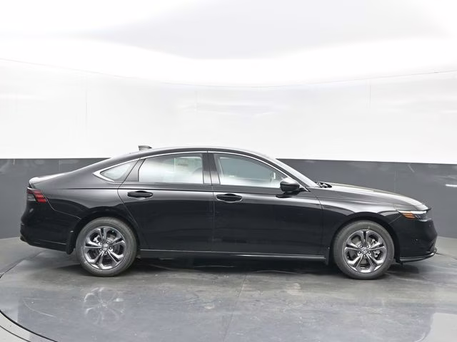 2026 Crystal Black Pearl Honda Accord Hybrid EX-L FWD Sedan