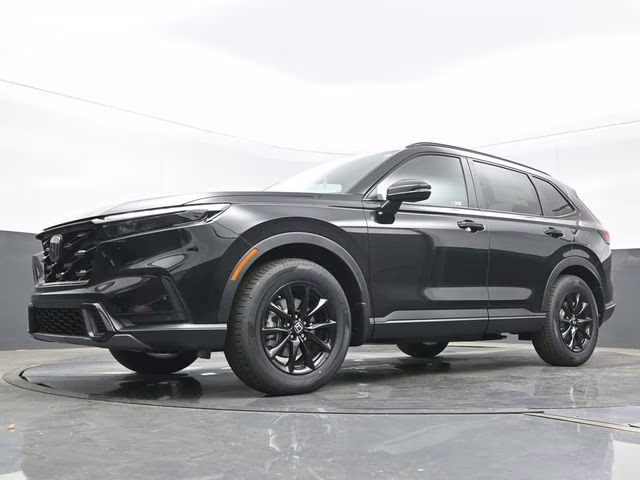 2026 Crystal Black Pearl Honda CR-V Hybrid Sport-L AWD SUV