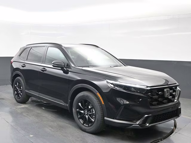 2026 Crystal Black Pearl Honda CR-V Hybrid Sport-L AWD SUV