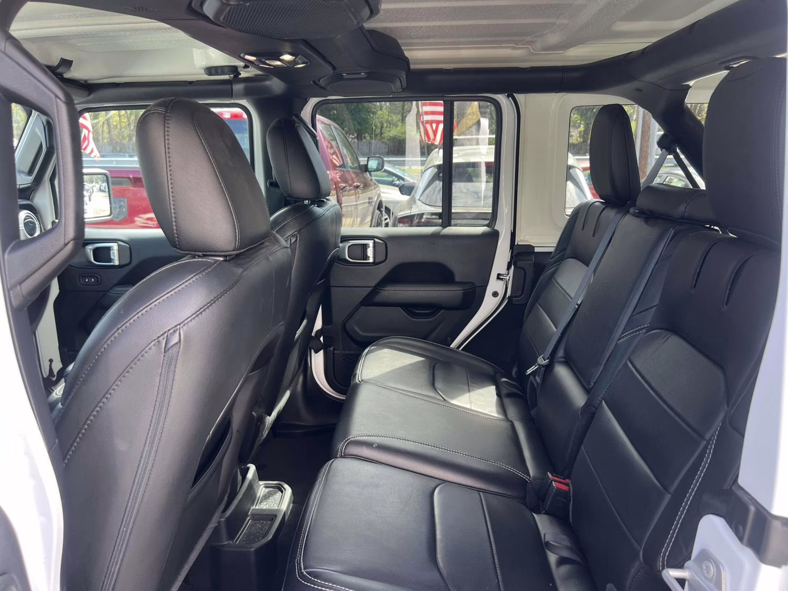 2023 White Jeep Wrangler 4xe Sahara 4x4 4X4 SUV