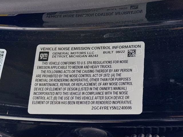 2022 Black Chevrolet Silverado 2500HD High Country 4X4 Truck