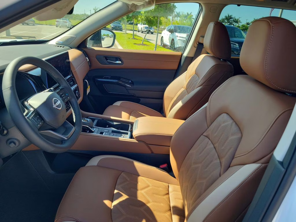 2026 White Pearl Nissan Pathfinder Platinum FWD SUV