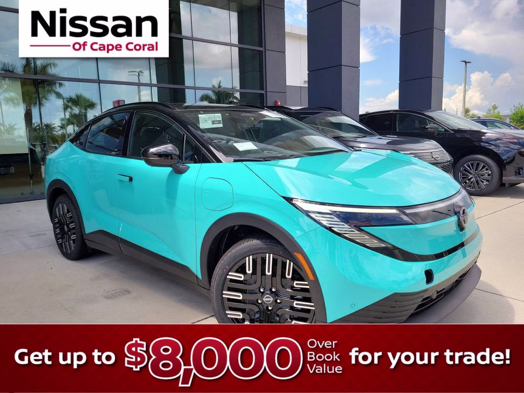 2026 Seabreeze Blue Pearl/Black Nissan LEAF PLATINUM+ FWD SUV