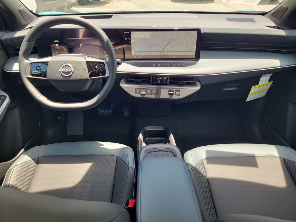 2026 Seabreeze Blue Pearl/Black Nissan LEAF PLATINUM+ FWD SUV