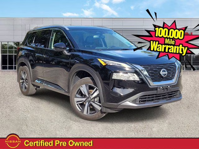 2023 Super Black Nissan Rogue SL AWD SUV