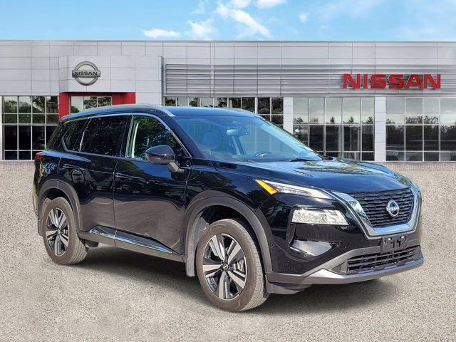 2023 Super Black Nissan Rogue SL AWD SUV