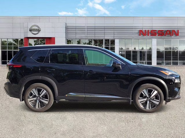 2023 Super Black Nissan Rogue SL AWD SUV