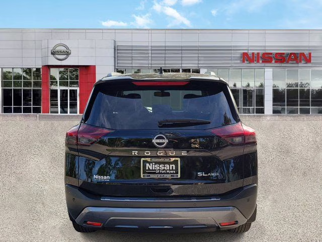 2023 Super Black Nissan Rogue SL AWD SUV