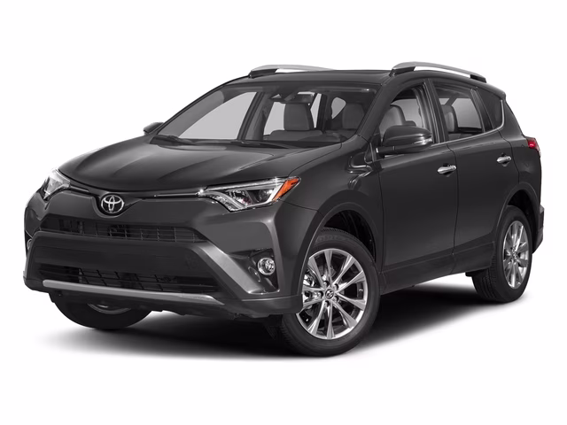 2018 Magnetic Gray Metallic Toyota RAV4 Limited FWD SUV