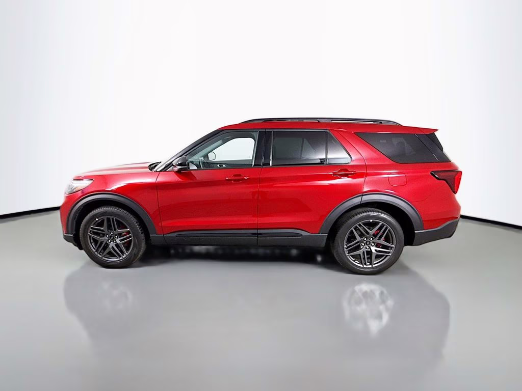 2025 Red Metallic Ford Explorer ST-Line 4X4 SUV