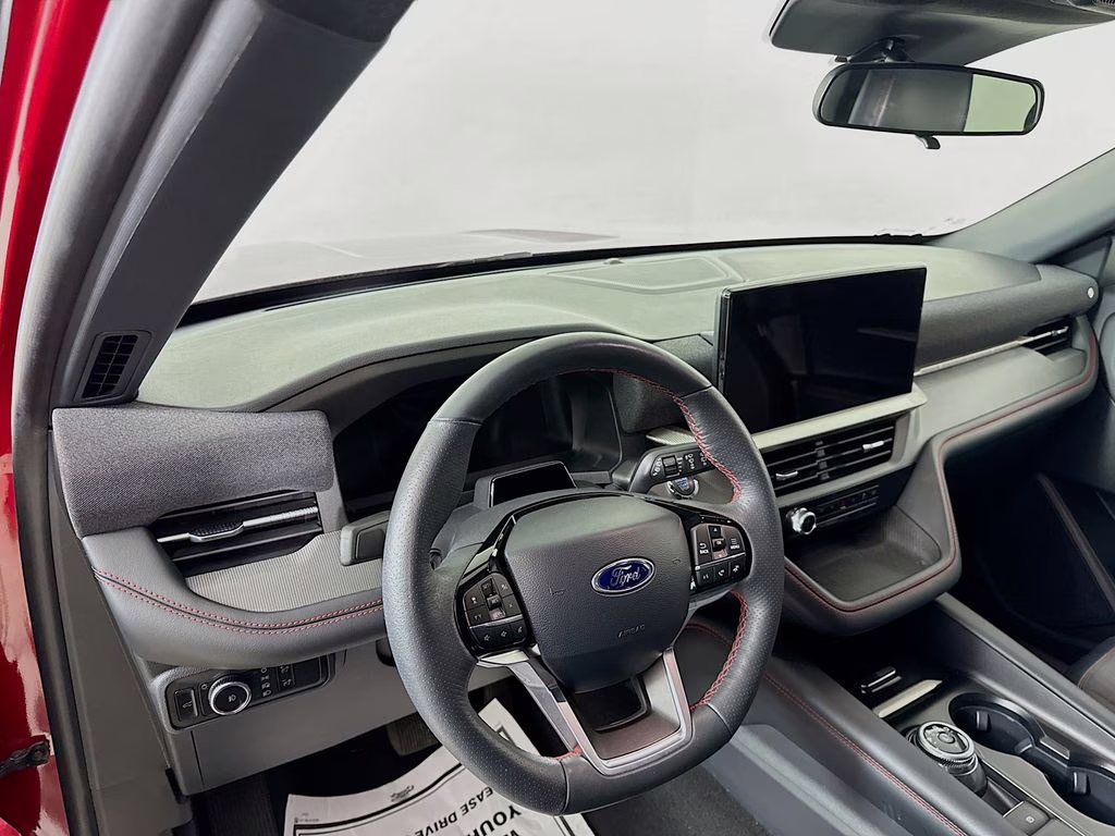 2025 Red Metallic Ford Explorer ST-Line 4X4 SUV