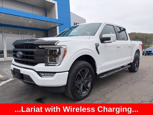 2023 Oxford White Ford F-150 Lariat 4X4 Truck