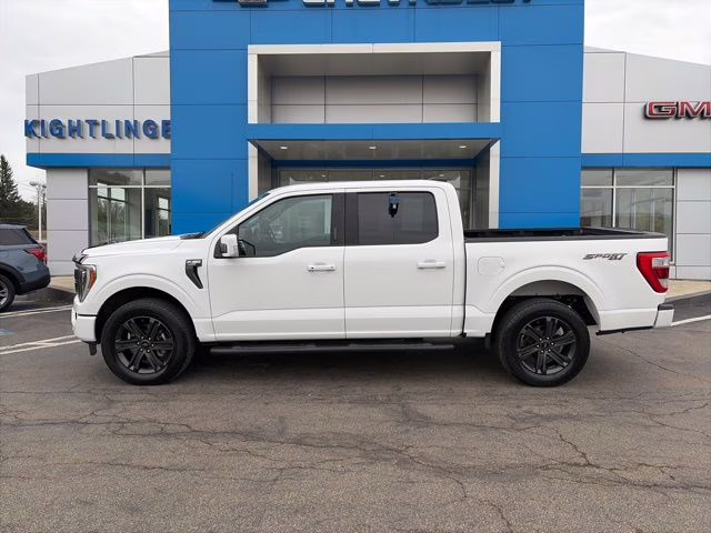 2023 Oxford White Ford F-150 Lariat 4X4 Truck